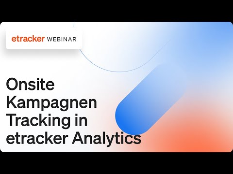 Onsite Kampagnen Tracking in etracker analytics