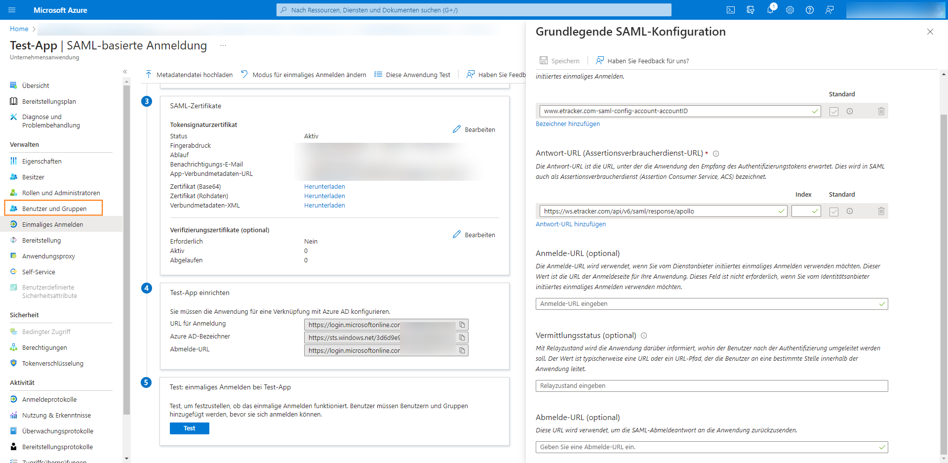 etracker login via SAML SSO - help.etracker.com