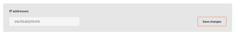 Here you can exclude certain IP addresses from the count.