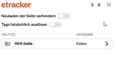 Tag manuell im Debug Modus ausführen