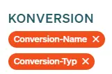 There is a new conversion type dimension in our reports