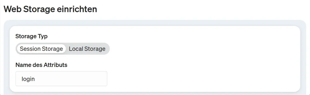 Screenshot Web Storage Variable im etracker tag manager einrichten