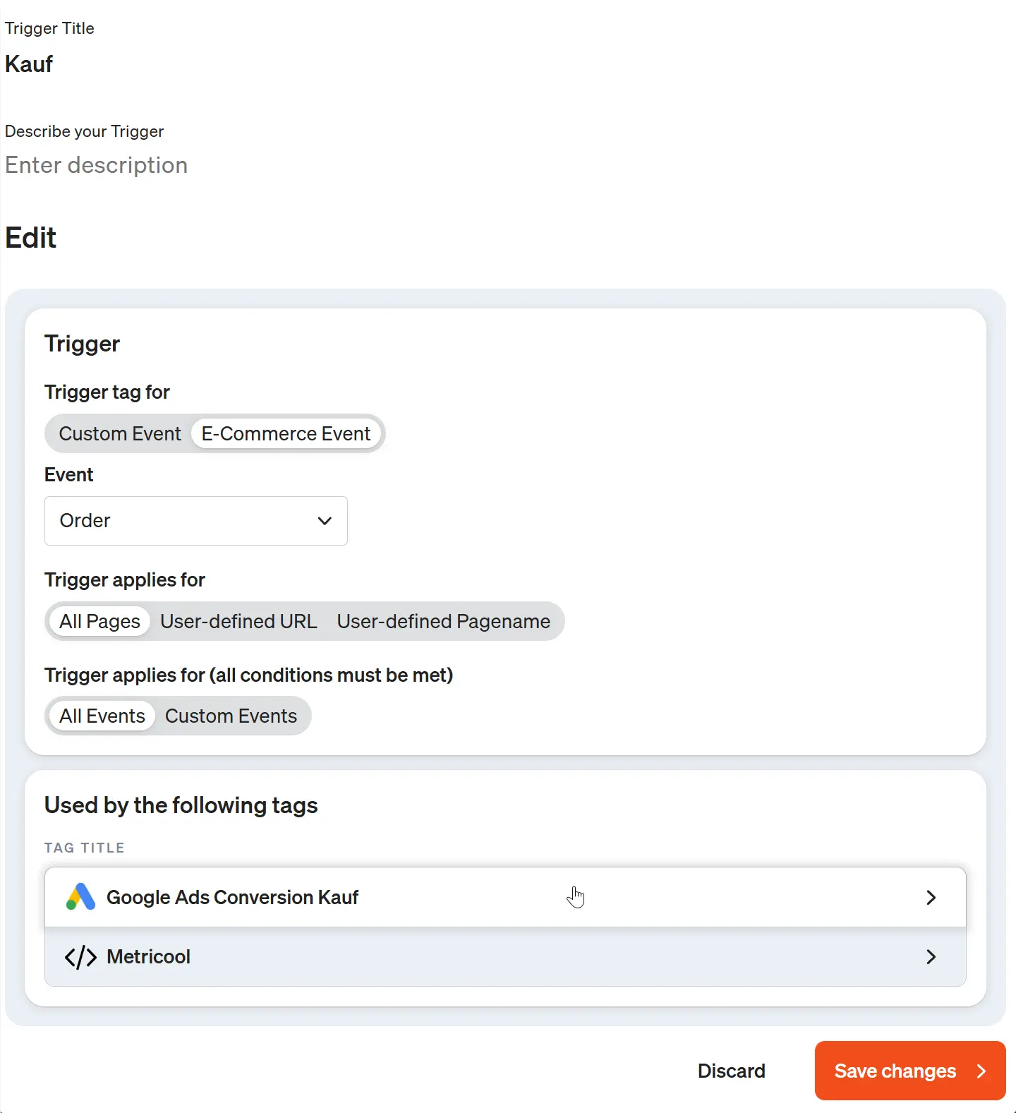 Use triggers as a trigger for a day
